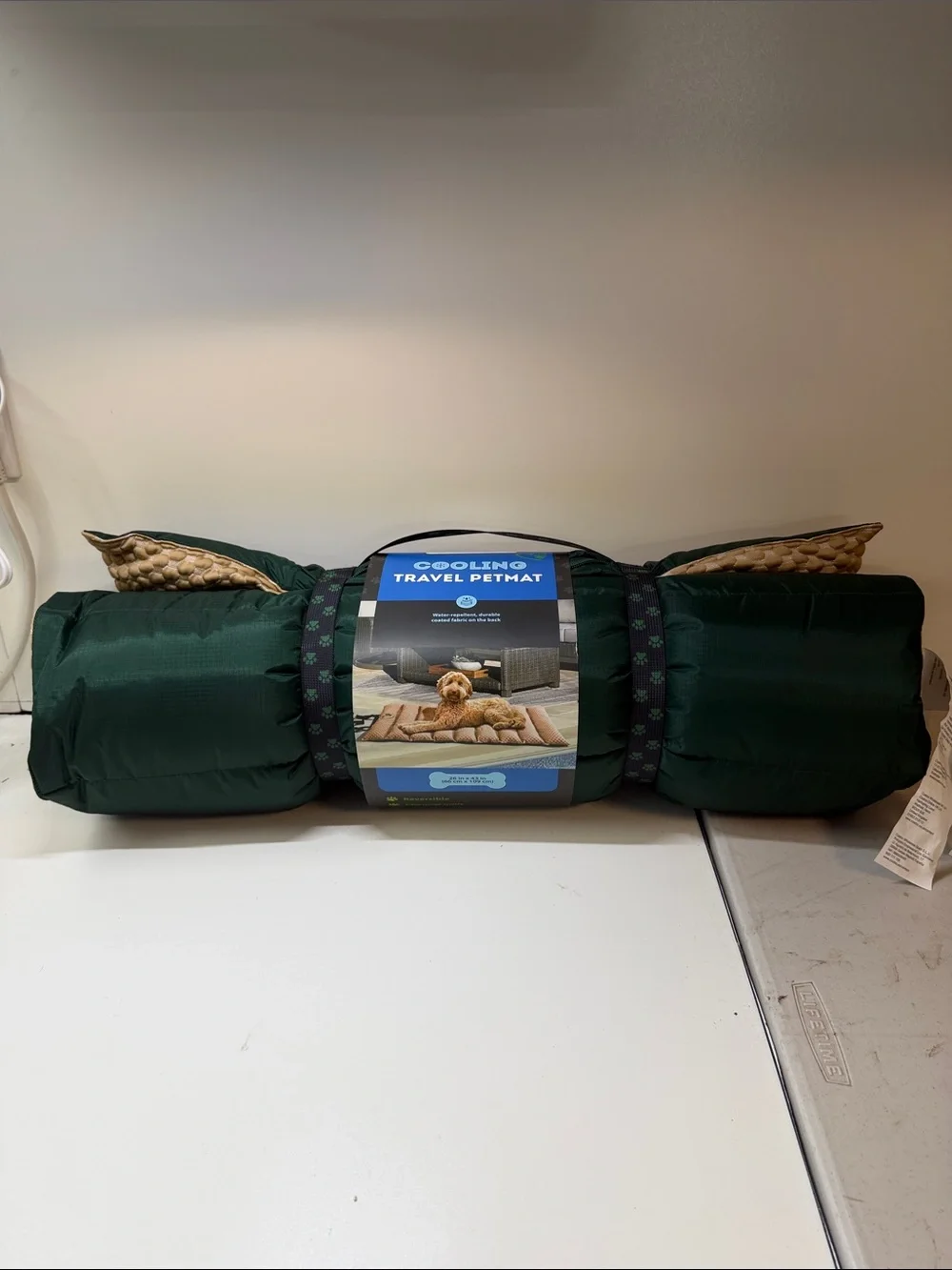 Cooling Travel Pet Mat - Dark Green